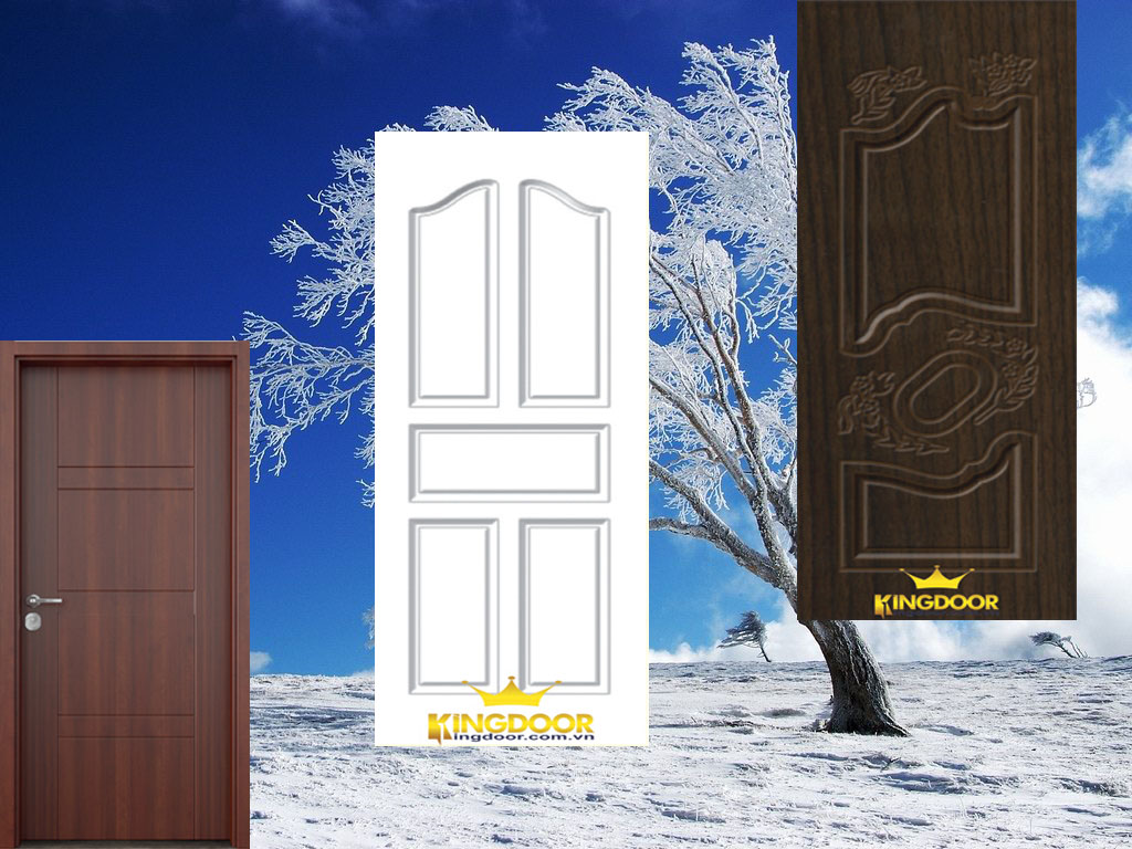cửa nhưa gỗ composite