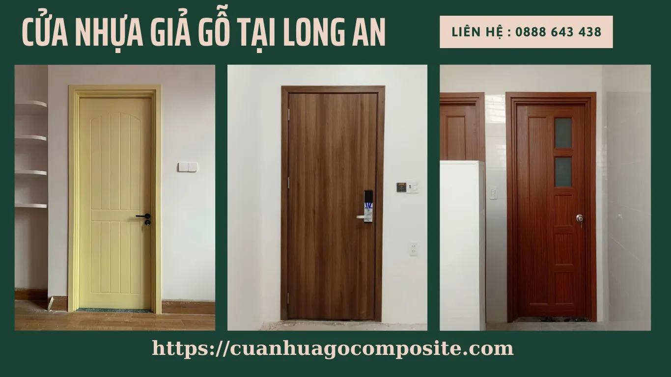 Cửa nhựa giả gỗ tại Long An năm 2024| Giá chỉ từ 1,800,000…