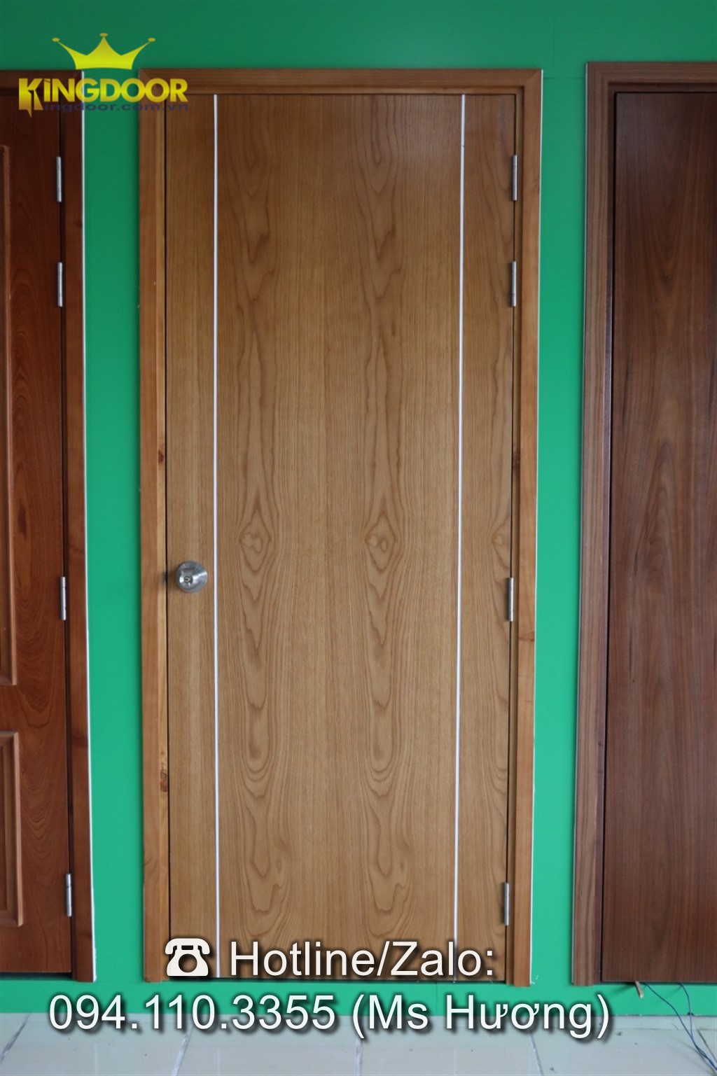 Cửa gỗ công nghiệp MDF Veneer