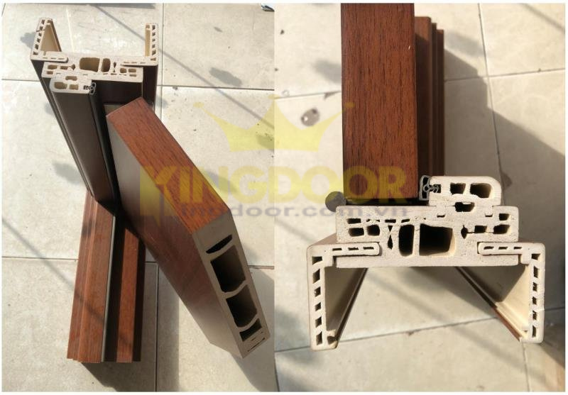 Cốt mẫu cửa nhựa gỗ composite