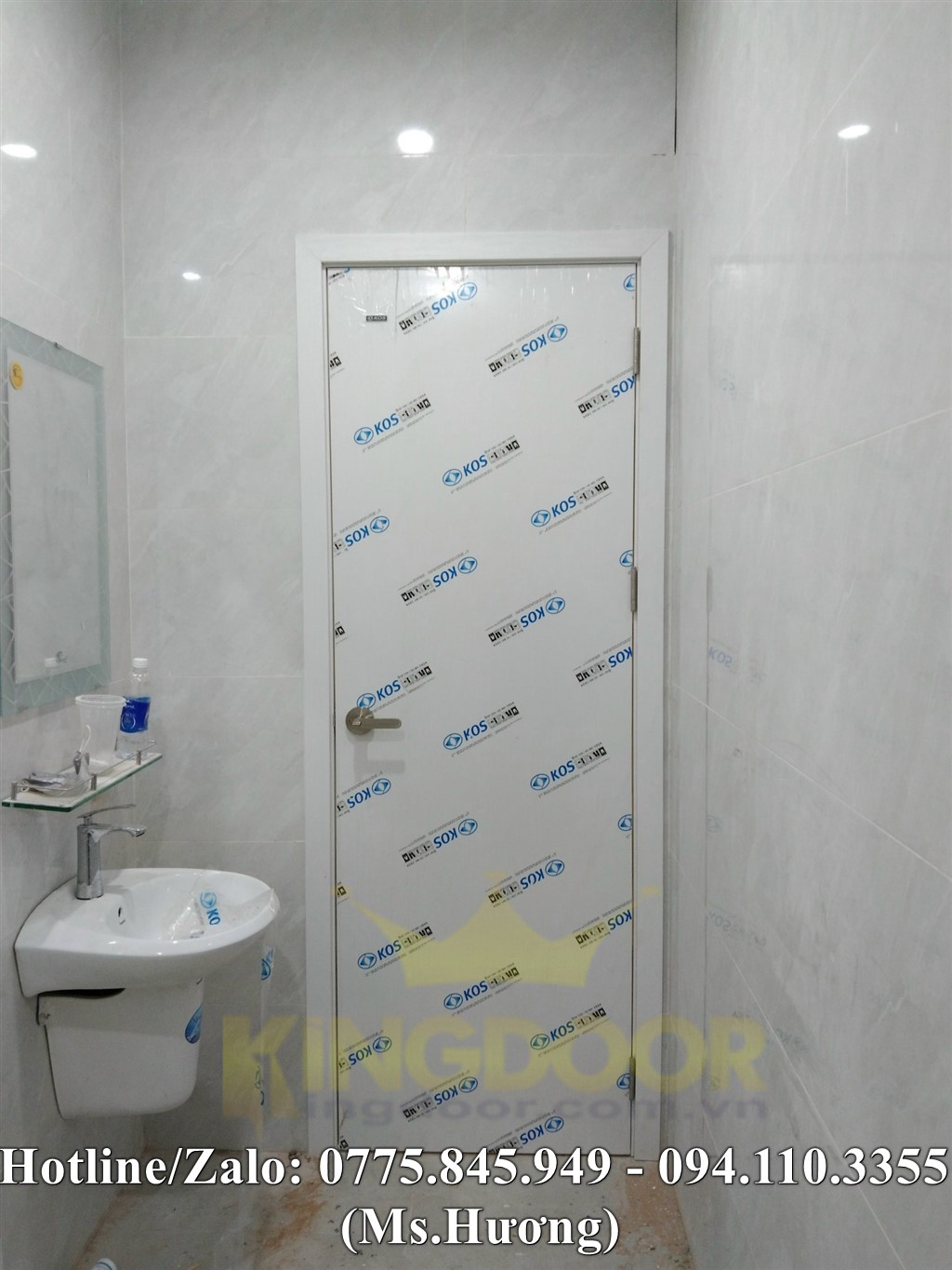 Cửa nhựa ABS Hàn Quốc mẫu phẳng