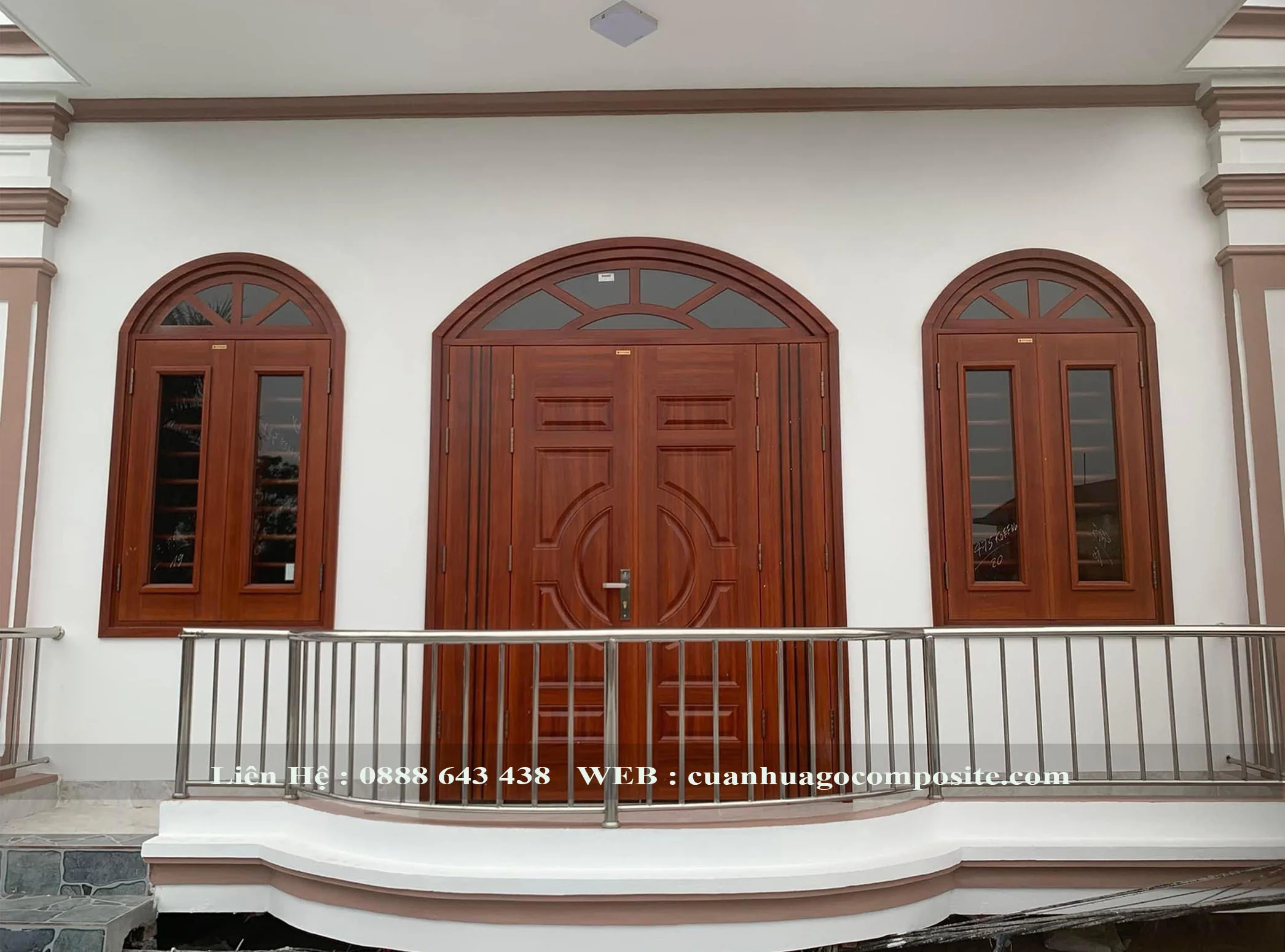 Cửa thép vân gỗ tại Trà Vinh – Mẫu cửa chịu nhiệt tốt