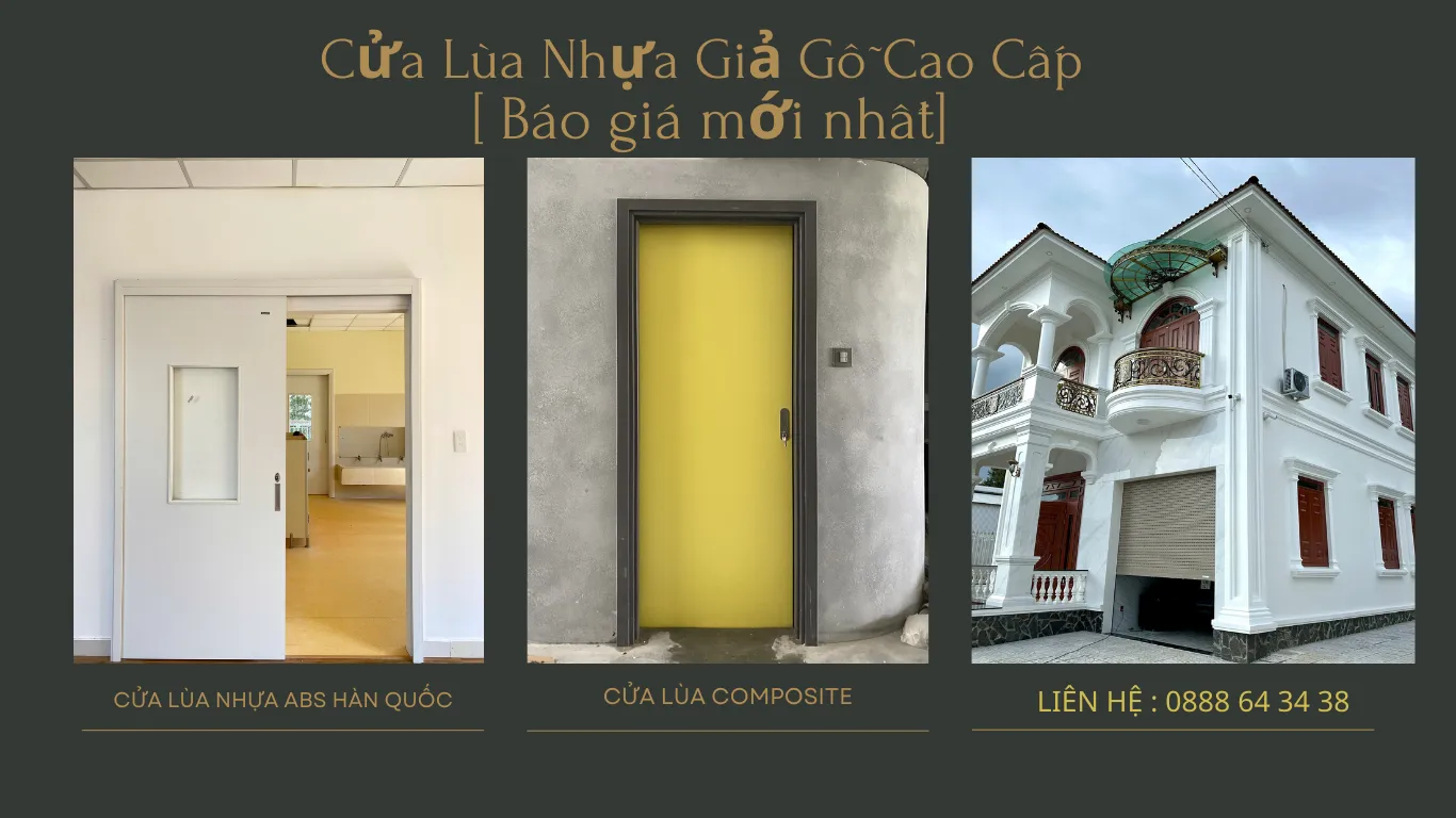 Cửa Lùa Nhựa Giả Gỗ Cao Cấp [ Báo giá mới nhất]