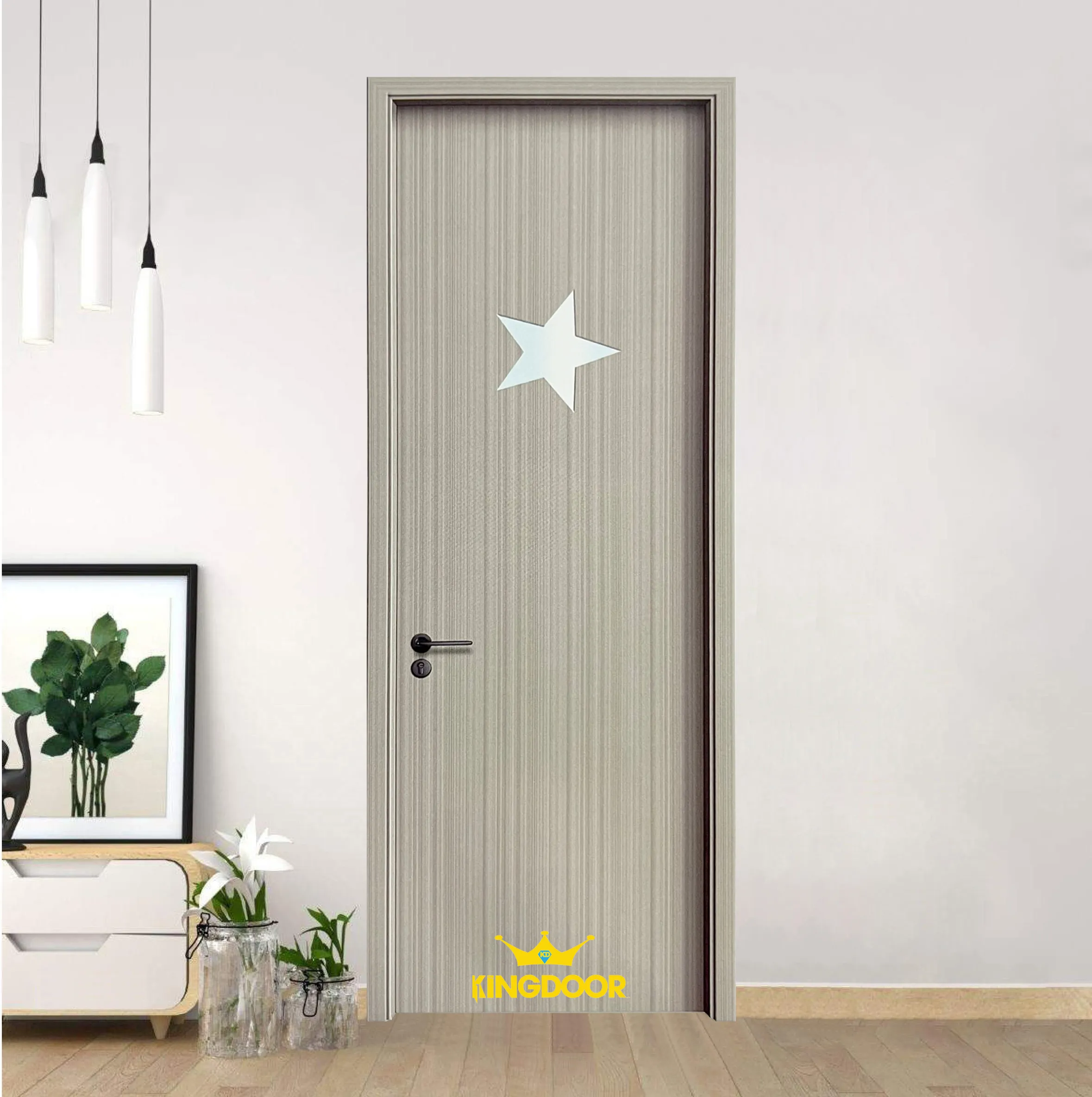 CỬA GỖ CARBON TẠI VĨNH LONG – CHỐNG NƯỚC, MỐI MỌT 100%