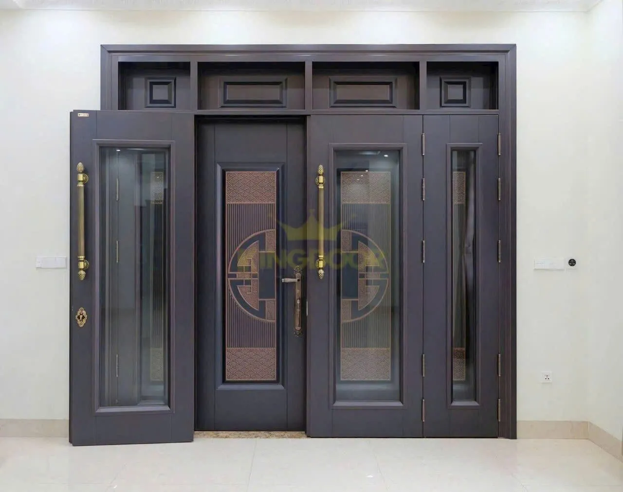 Cửa Thép Vân Gỗ Classic tại Đăk Lăk – Công Nghệ Sơn 5D Hiện Đại