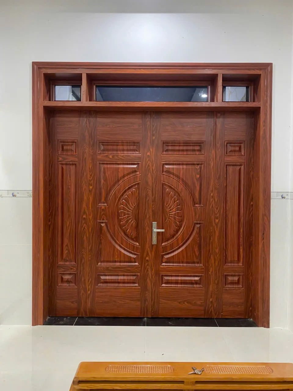 Cửa Thép Vân Gỗ tại Bà Rịa – Vũng Tàu chỉ từ 2.660.000đ/m2