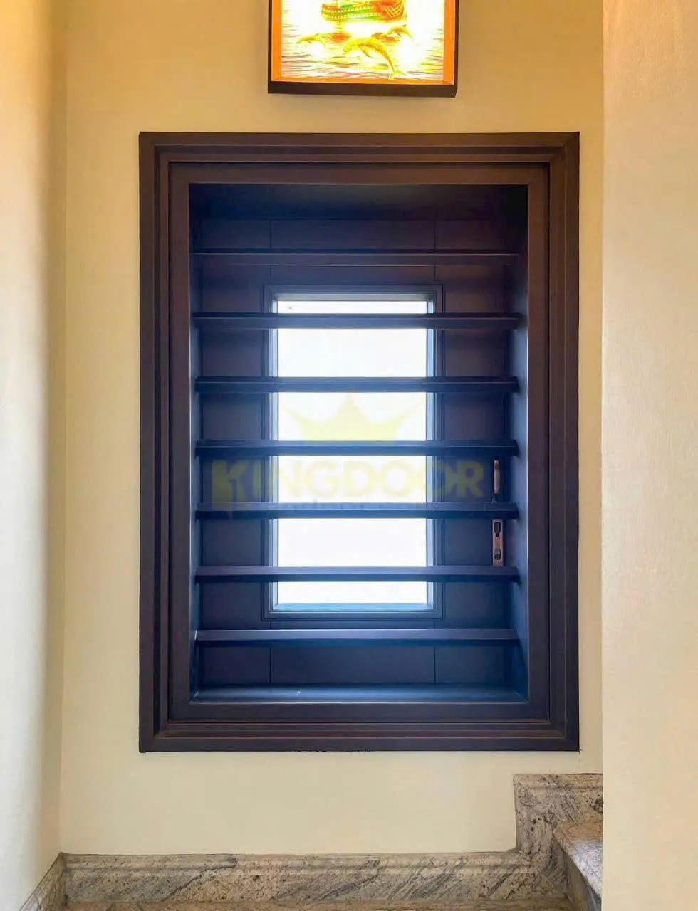Cửa Thép Vân Gỗ Classic tại Đăk Lăk – Công Nghệ Sơn 5D Hiện Đại