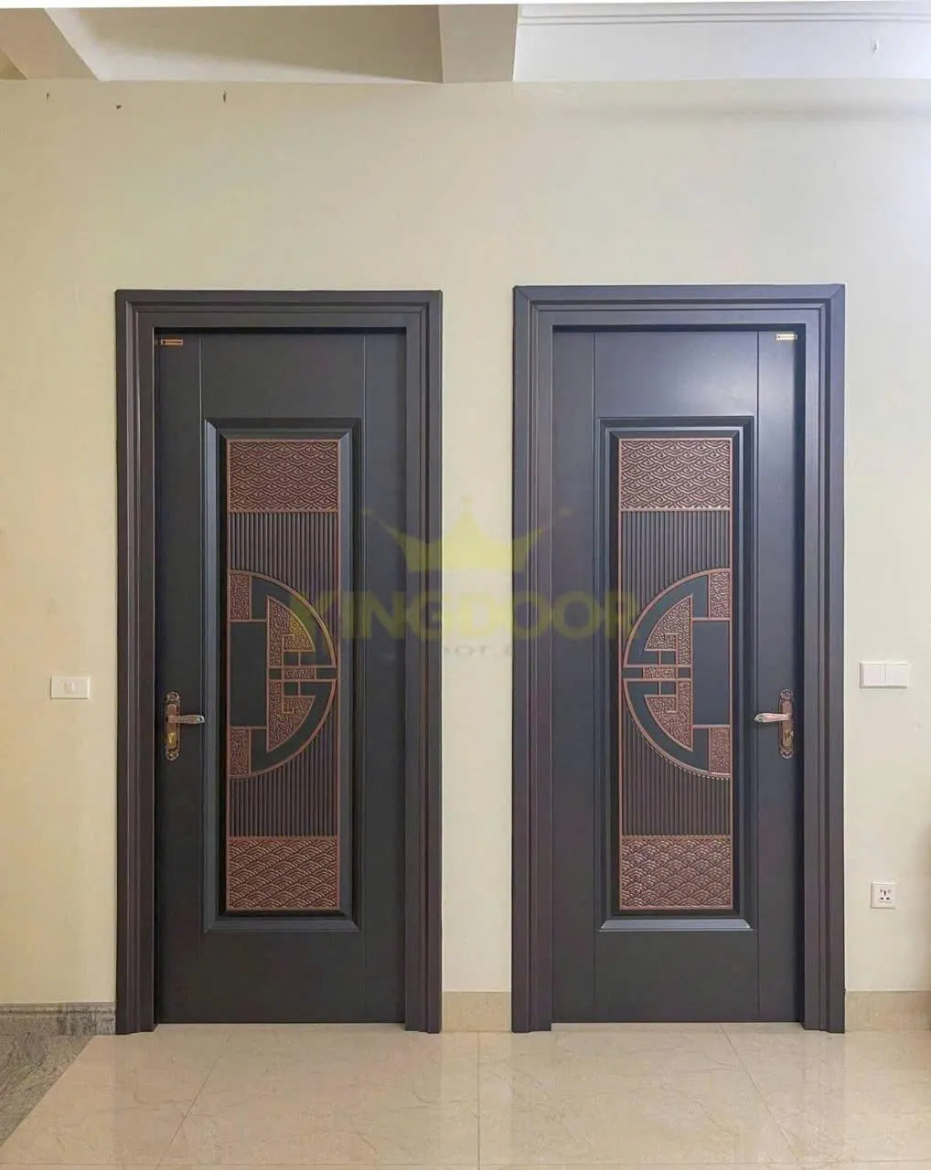 Cửa Thép Vân Gỗ Classic tại Đăk Lăk – Công Nghệ Sơn 5D Hiện Đại