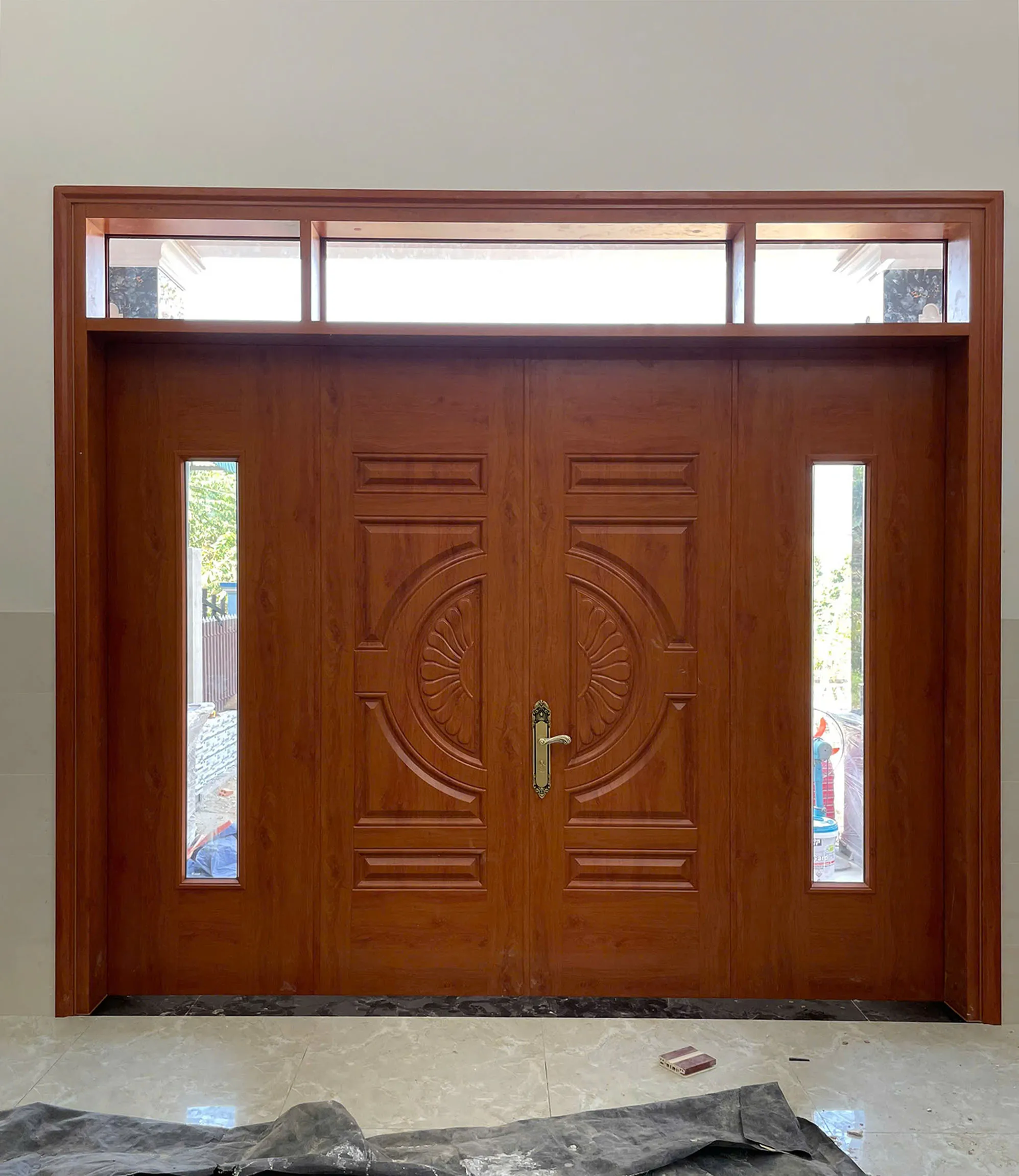 Cửa Thép Vân Gỗ tại Bà Rịa – Vũng Tàu chỉ từ 2.660.000đ/m2