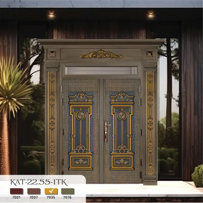 Cửa Thép Vân Gỗ Classic tại Đăk Nông – Thi Công Trọn Gói