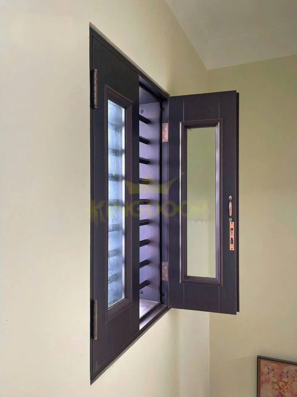 Cửa Thép Vân Gỗ Classic tại Đăk Lăk – Công Nghệ Sơn 5D Hiện Đại