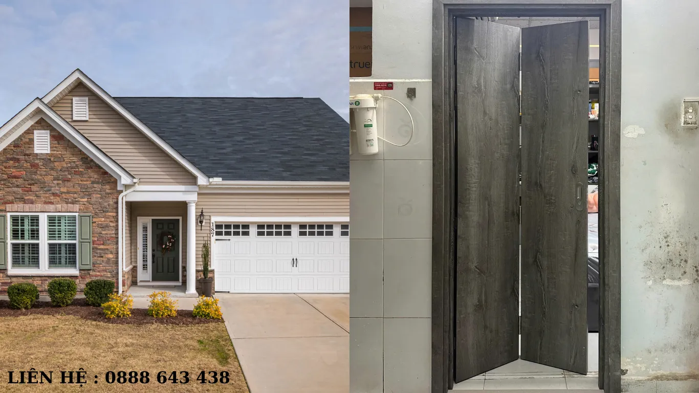 Cửa Xếp Gập Nhựa Composite tại Bình Dương
