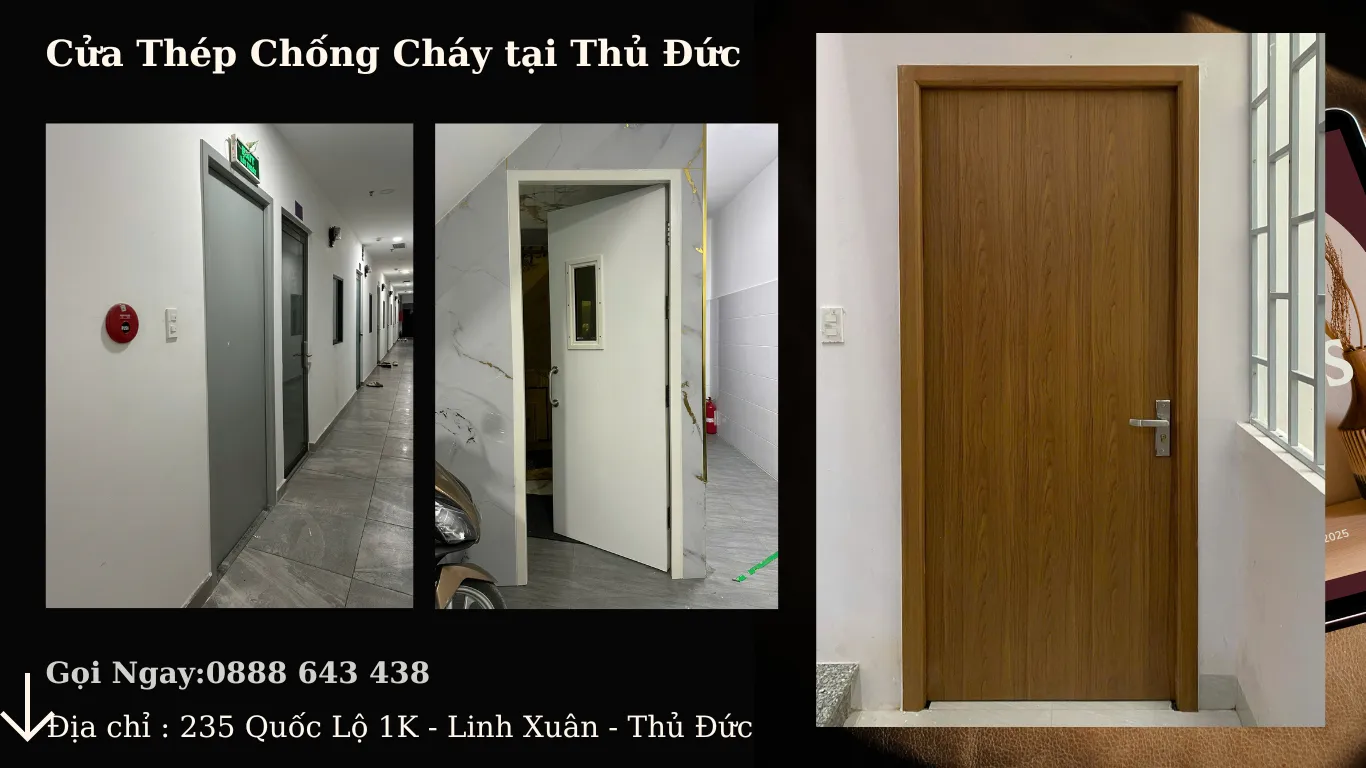Cửa Thép Chống Cháy tại Thủ Đức – Báo giá mới nhất