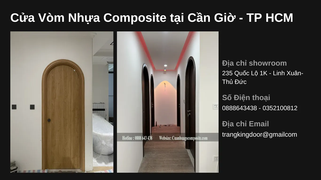 Cửa Vòm Nhựa Composite tại Cần Giờ – TP HCM