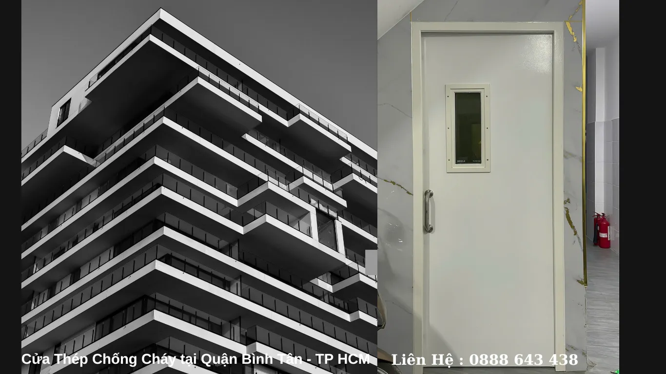 Cửa Thép Chống Cháy tại Quận Bình Tân – TP HCM