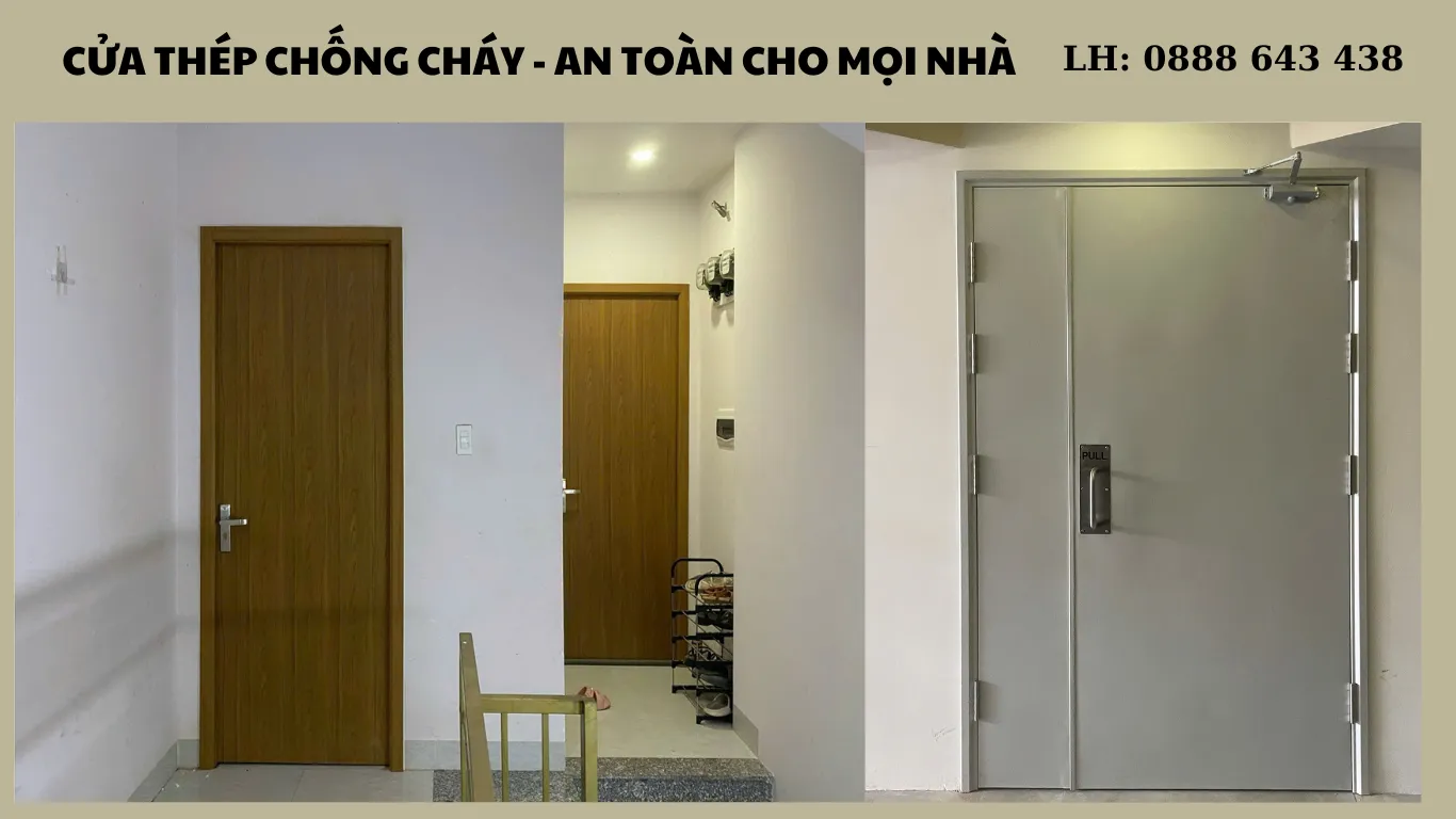 Cửa Thép Chống Cháy tại Quận 12 – TP HCM (Có kiểm định)