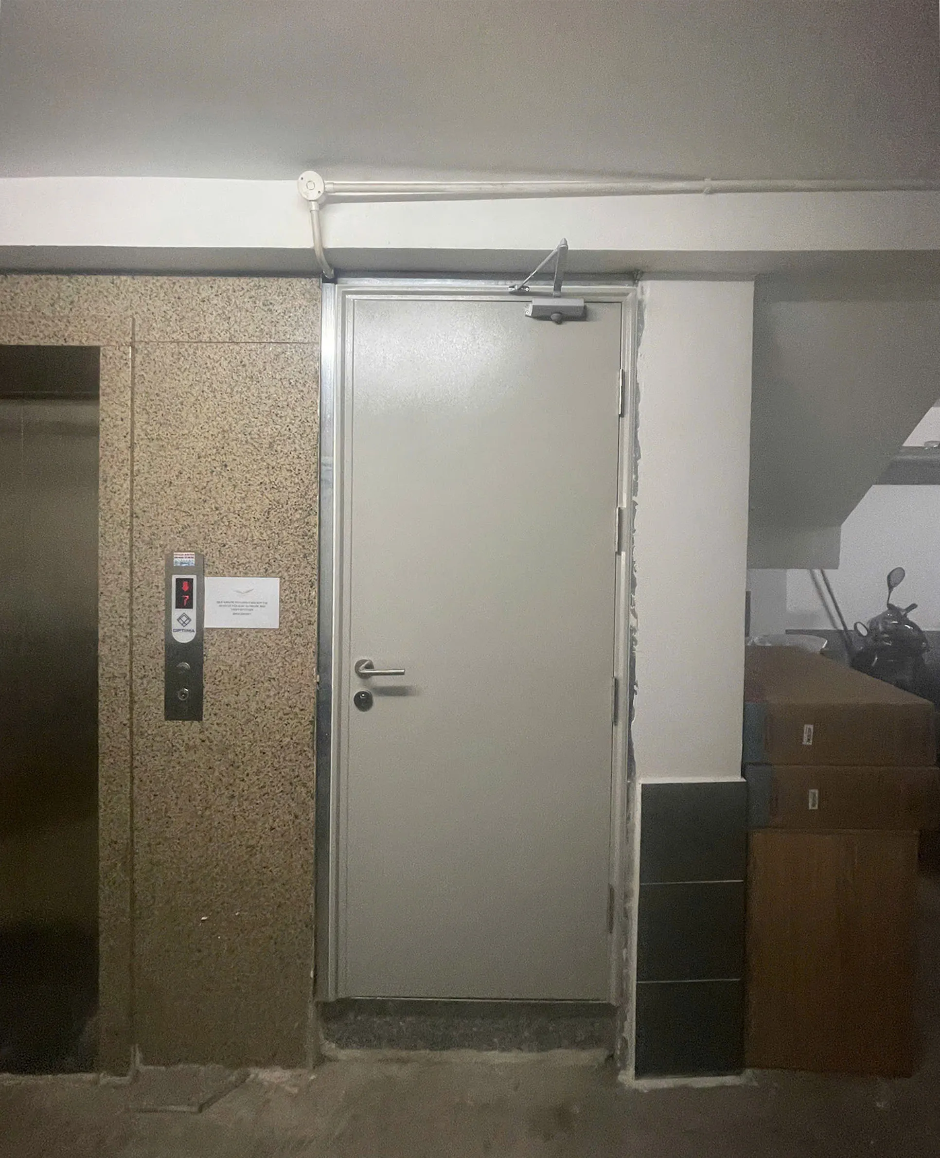 Cửa Thép Chống Cháy 70P